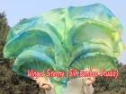 1 pair 1.1m (43") Breeze silk fan veils for kids