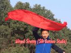 1 piece red 180 cm (71") silk streamer