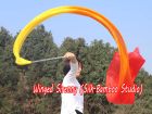 1 piece 4m (4.4 yards) Fire worship silk throw streamer