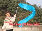 1 piece turquoise 180 cm (71") silk streamer