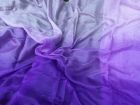 purple fading silk fabric by yard