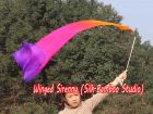 Seide streamer orange-rosa-lila 1.5m