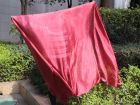 bordeaux 5 Mommes 2.7m*1.4m (3 yds x 55") belly dance silk veil 