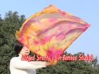 1pc 81cm (32") spinning silk flag poi for Worship & Praise, Sakura