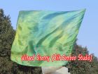 1pc 81cm (32") spinning silk flag poi for Worship & Praise, Breeze