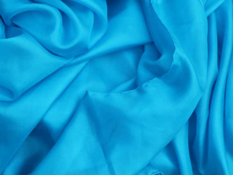 turquoise 5 Mommes 2.7m*1.4m (3 yds x 55") belly dance silk veil 